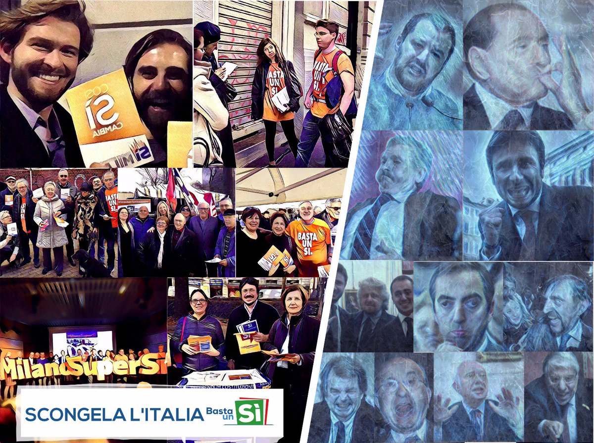 Scongeliamo l'Italia con #superSI! Invia 10sms e fai 10chiamate per sostenere #leragionidelsi! #bastaunsi