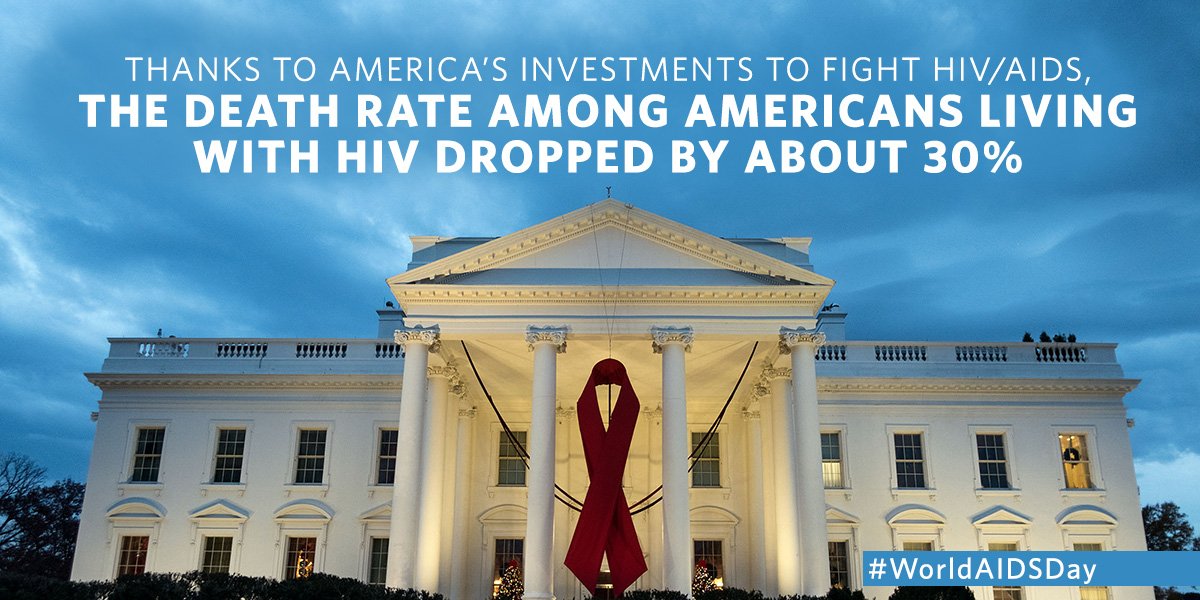 Rob44's tweet photo. Take a look at how @POTUS and Americans worked together to put an AIDS-free generation within reach: https://t.co/1SneK5kTBa #WorldAIDSDay https://t.co/22A9OvTy4B