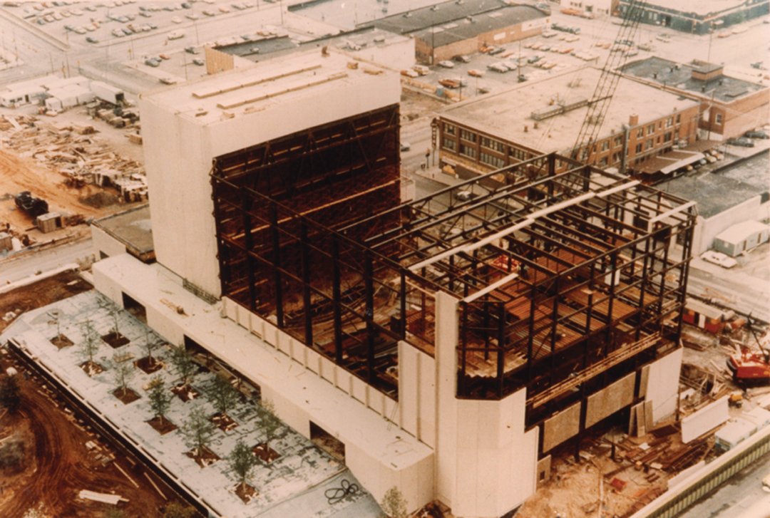 #TBT - PAC under construction! So much has changed since this was taken over 40 years ago. #TulsaPAC40 #UnderConstruction #DowntownTulsa