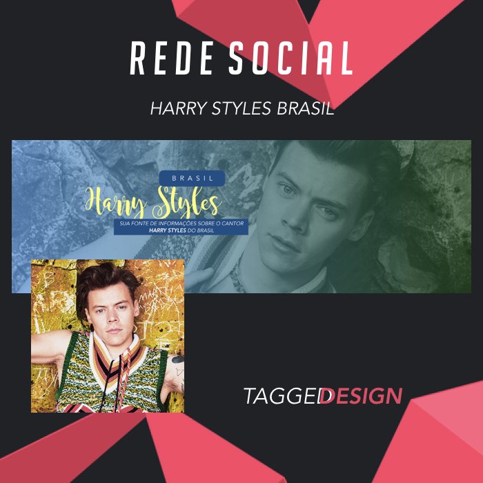 TaggedDesign's tweet image. Design desenvolvido para o Harry Styles Brasil.