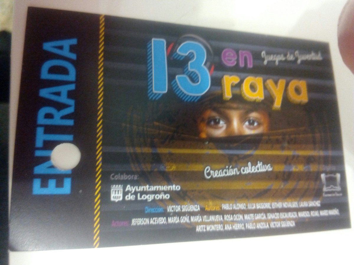 raquelc86's tweet photo. Genial 13 en raya!! Enhorabuena @escenariovacio . @logronojoven https://t.co/VIrHnA9oDY