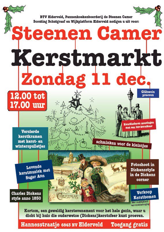 #kerstmarkt #kerstmarkt #elderveld @BTVElderveld #komtdatzien