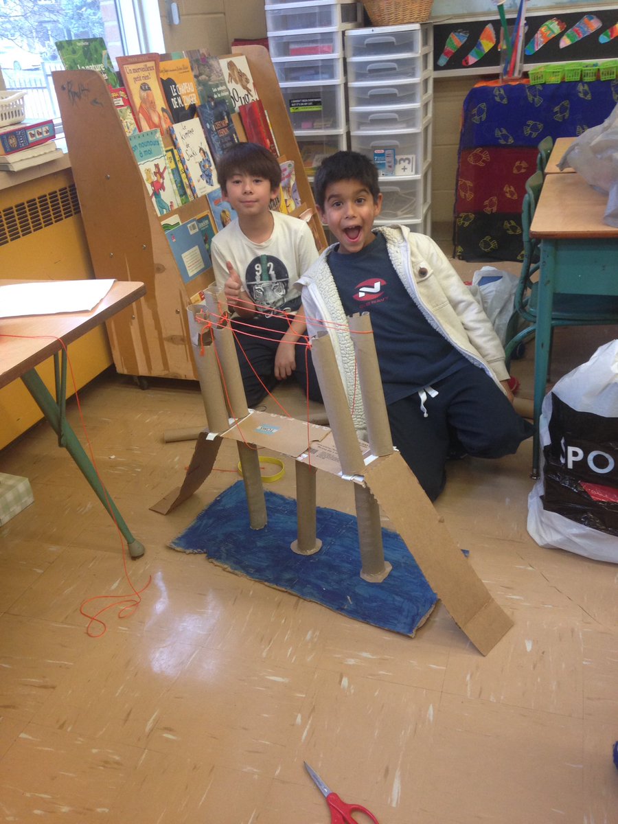 TDSB_Lulham's tweet photo. Bridges! #STEM @TDSB https://t.co/HpC2Iu0U8e