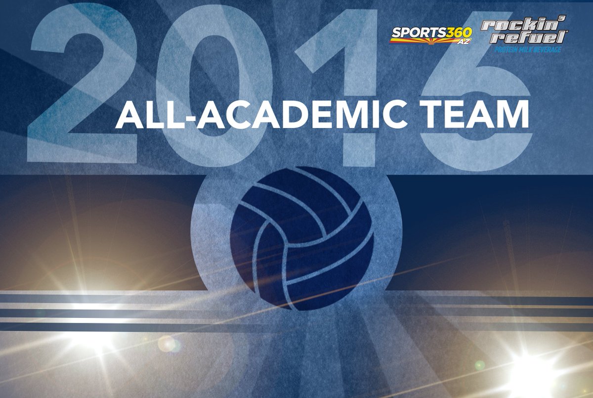 Introducing the 2016 AZ All-Academic Girls Volleyball team for Divisions 3A-1A presented by @rockinrefuel - 360az.co/2gO7aWd