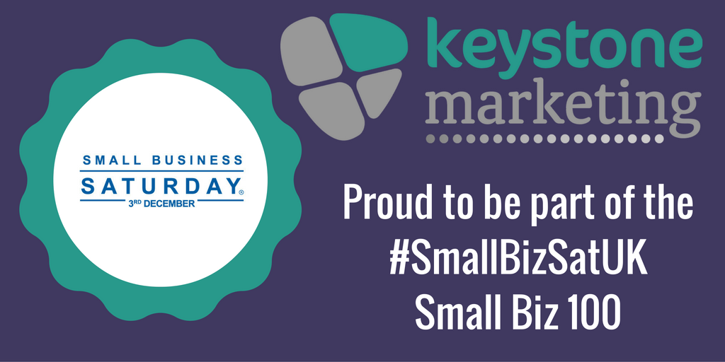 KeystoneStNeots's tweet photo. #StNeotshour , did you know its #SmallBizSatUk this Saturday? Keystone Marketing are thrilled we were chosen as one of the #smallbiz100 https://t.co/1YADCVoapT