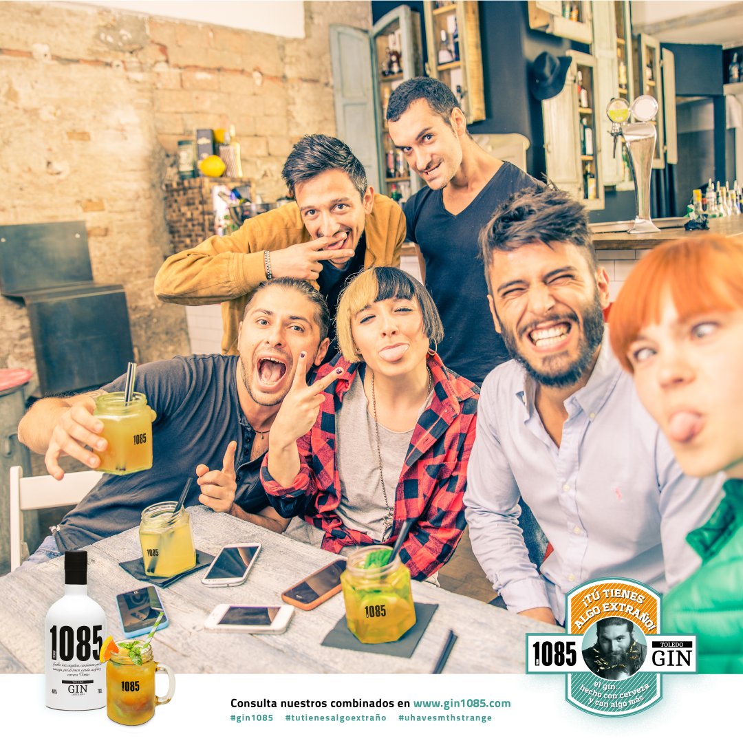 Practica el "Gin &amp; Friends" (Ginebra y Amigos) La Combinación Perfecta para buenos momentos
#gin1085 #tutienesalgoextraño