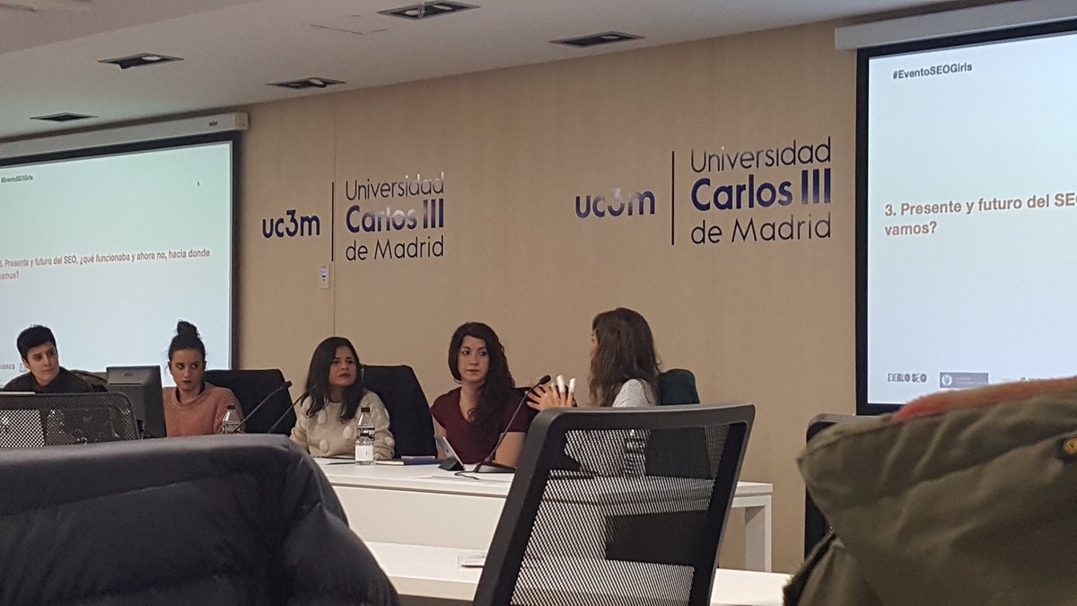 bychuso's tweet photo. Excelente evento #eventoseogirls grandísimas profesionales @Esther_Azcano @elisamz @aleyda @BRodrigalvarez y @mjcachon https://t.co/y1c0ZMCUjo