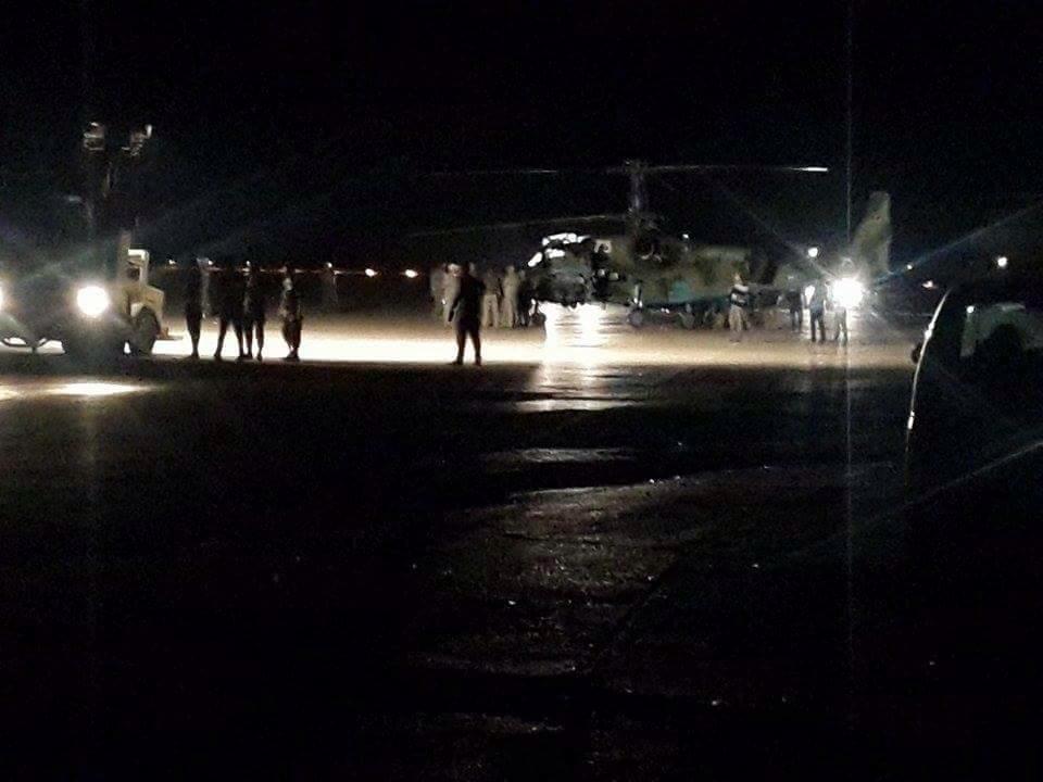 تجارب المروحيه  Ka-52 Aligator في الجزائر  CyncBOdXAAAuk1j