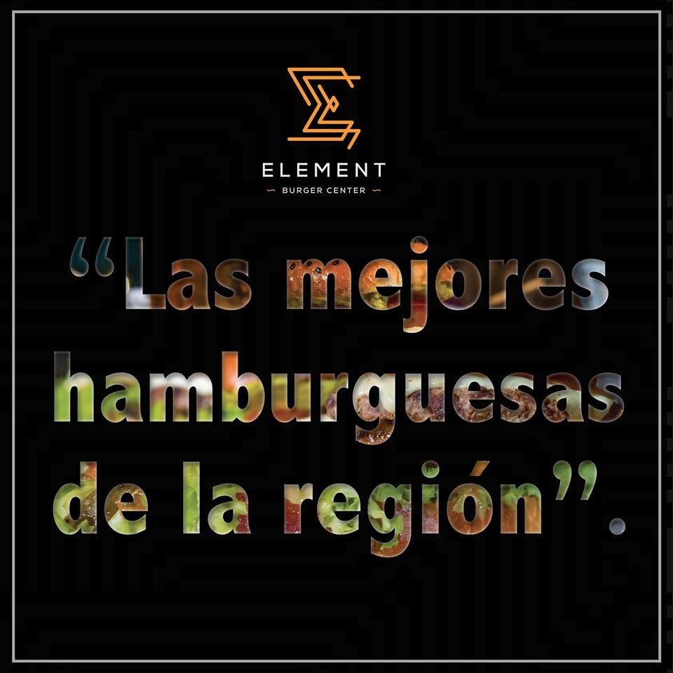 ElementburgerC's tweet photo. LAS MEJORES HAMBURGUESAS DE LA REGIÓN están en #ElementBurgerCenter.
¡Comprúebalo! https://t.co/TADfaWuQ92