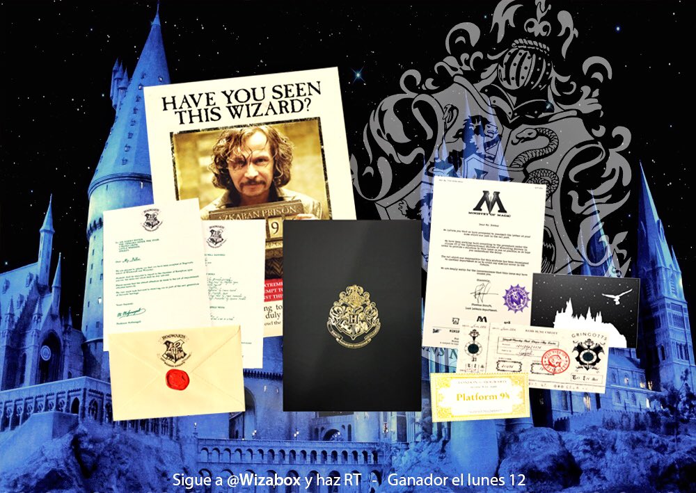 Wizabox's tweet photo. ⚡️SORTEO ⚡️

¡Consigue tu carta de Hogwarts personalizada! ✉️😱

Para participar:
-Da RT
-Sígue a @Wizabox https://t.co/zBAU35LGm1