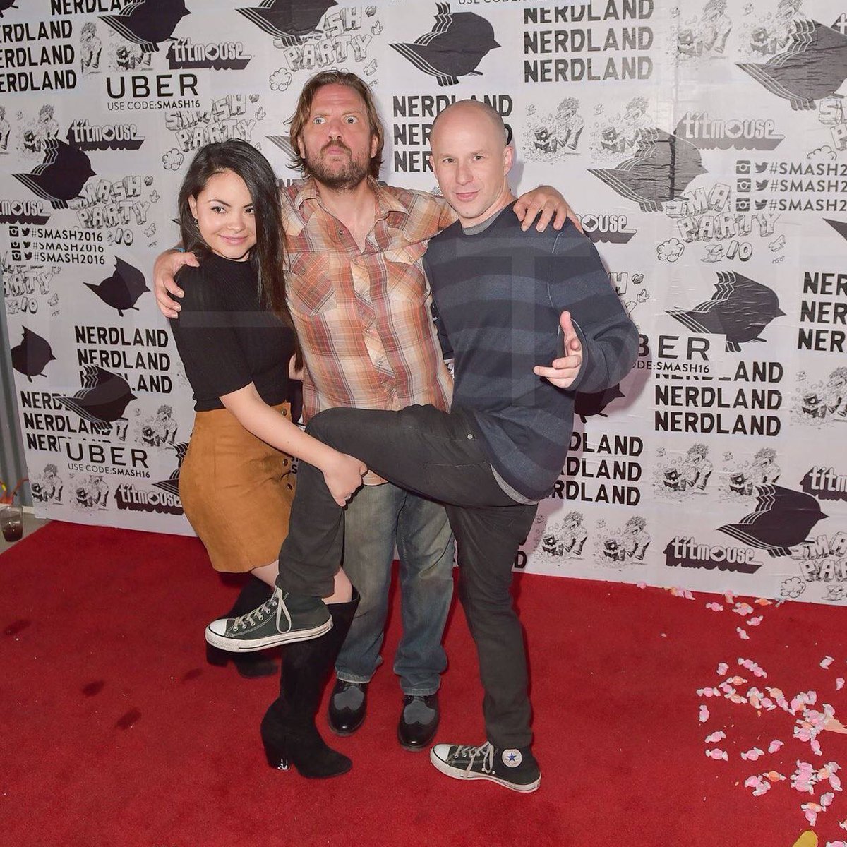 ChrisLockey's tweet photo. #TBT to the @TitmouseInc #smash2016 party with my ride or die crew. @andreamacj @GrantMoninger https://t.co/lkbY2mhjul