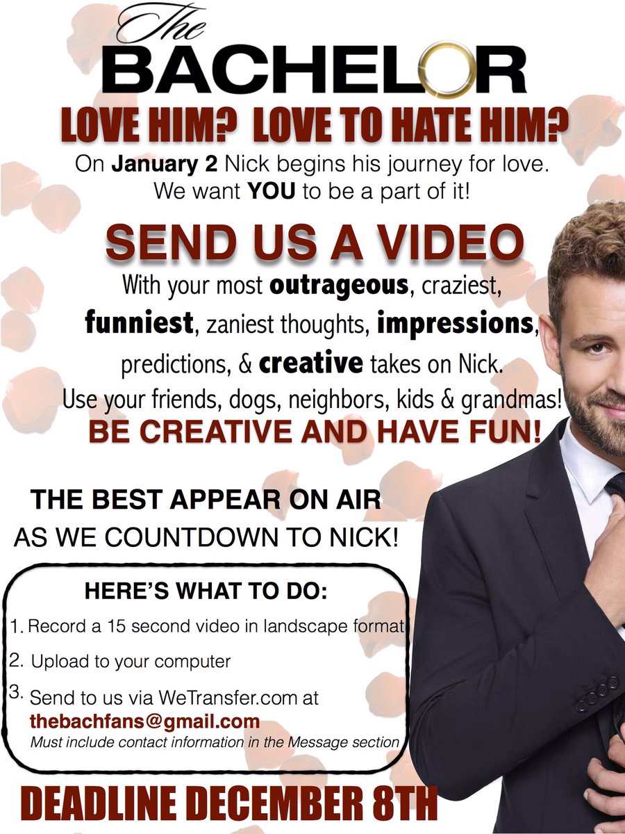 roseparade - Bachelor 21 - Nick Viall - Media SM - NO Discussion - *Sleuthing Spoilers*  - Page 10 CyneQpEUoAARcUy