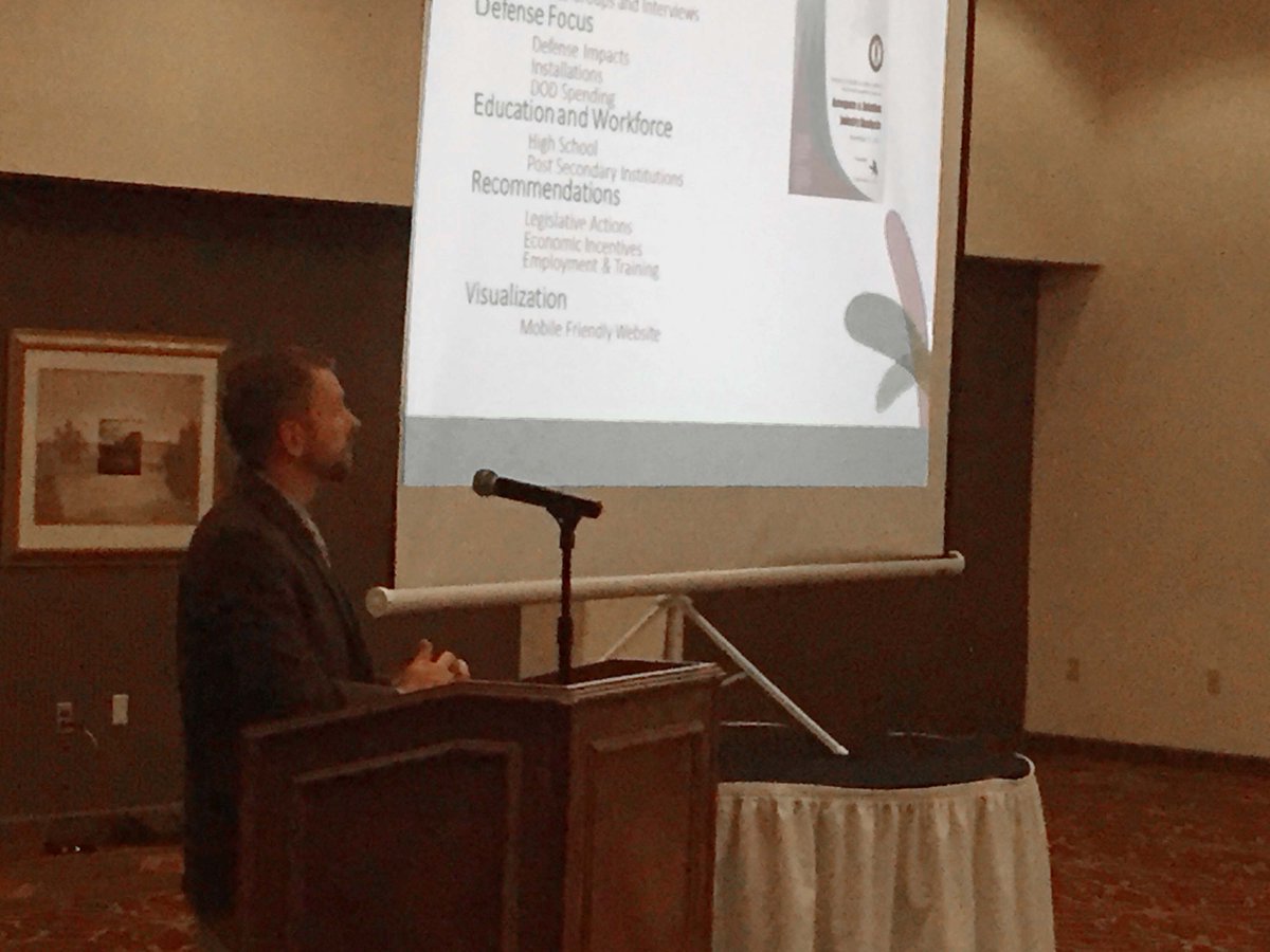 tpma_inc's tweet photo. Honored to present the aerospace, aviation, &amp; defense #supplychain study data to the officers of the KY Commission on Military Affairs. https://t.co/6bq3XrJpe6