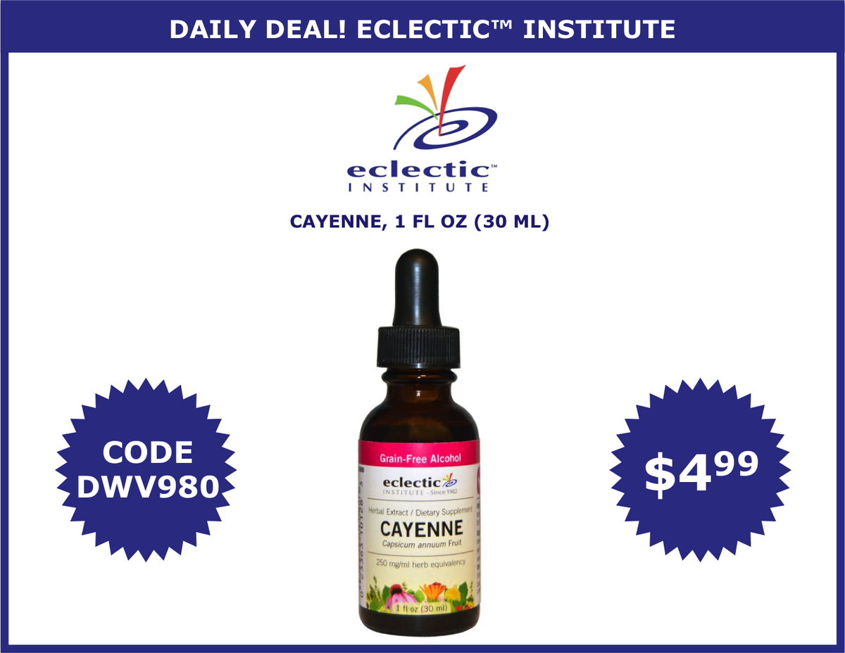 dwv980's tweet photo. 🍀DAILY DEAL! #EclecticInstitute- https://t.co/zsSauyWcRl
✅Ends 12/02 10am PT
✅Use code DWV980 #iHerb #CayennePepper #Capsicum #HerbalExtract https://t.co/SzuL5ireZB