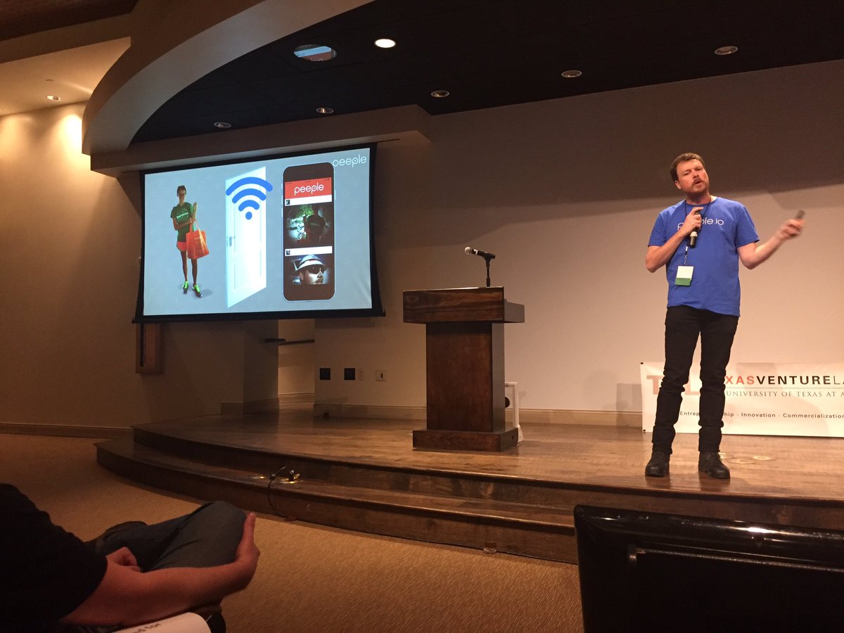 <a href="/peeple/">peeple</a> is a Peep hole diary for your door!  Wifi camera and battery lasts 6-months! <a href="/TXVentureLabs/">Texas Venture Labs</a> #ventureexpo #tvlaccelerator