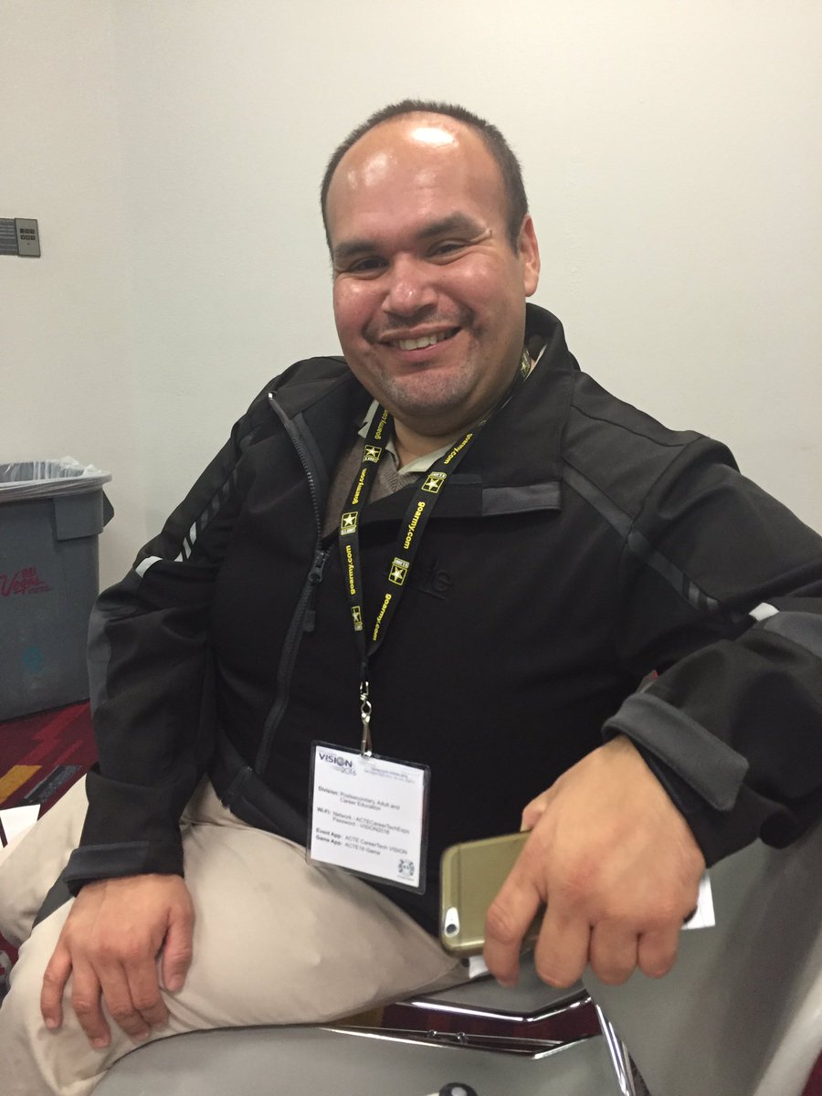 Look who I ran into at ACTE's Career Tech Vision 2016! @FpinedoJr, @blairroy @OtanJoyce @OTANbranka <a href="/otanpenny/">Penny Pearson</a> #OTAN