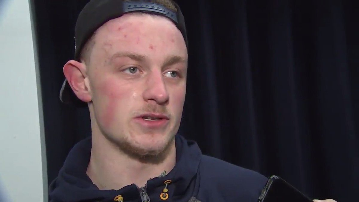 Jack Eichel on the Rangers: "a good test for us."  His full pregame comments - https://t.co/wcwV4LovPn