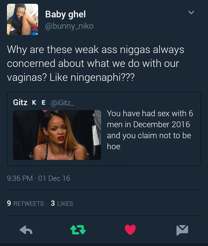 bbygrlsim's tweet photo. Tweeps ain't having it today ❤ https://t.co/EZQI5XDj0r