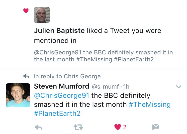 Chris George tweet media