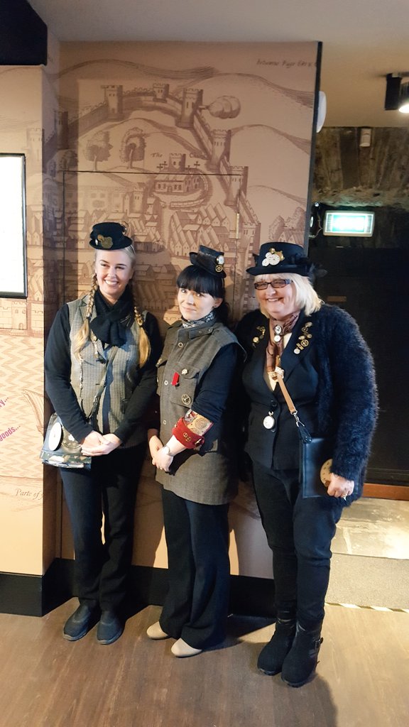 #youghalclockgatetower Storytellers Mel, Edel and Shirley!
