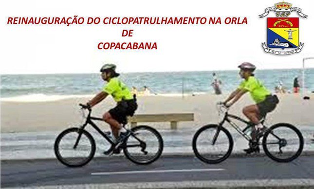 JornalOGlobo's tweet photo. #DeBike: Bicicletada para comemorar o retorno do ciclopatrulhamento do Batalhão de Policiamento em Áreas Turísticas. https://t.co/SrsdJOMIeU https://t.co/T7qAtYOdj5