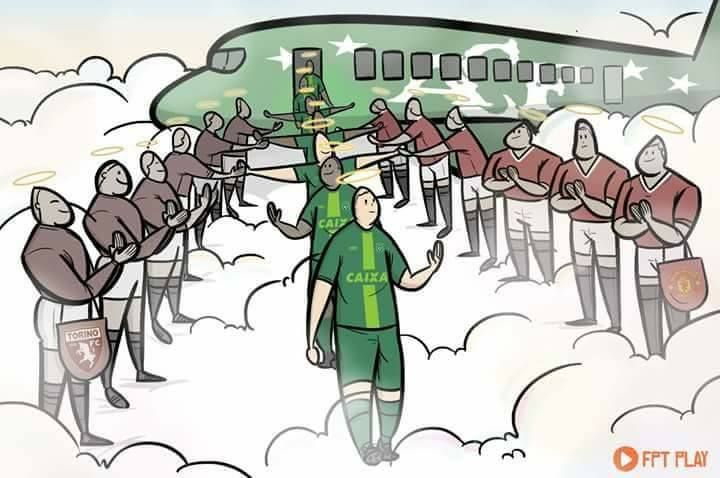 FootballFunnys's tweet photo. 1949: Torino

1958: Manchester United

2016: Chapecoense 

RIP https://t.co/d3qWpFscG5