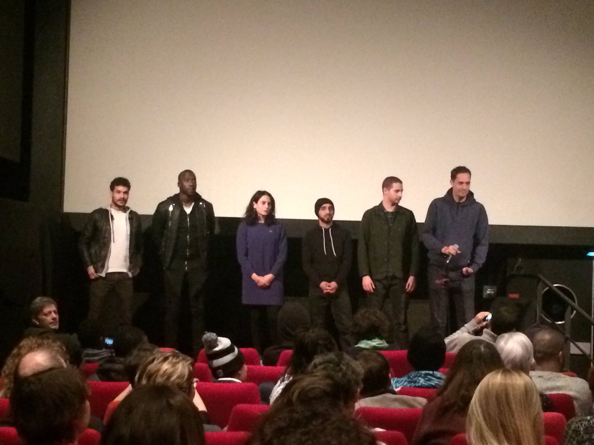 Anthony_Daguet's tweet photo. Avec l'équipe du film "Patients". Un film passionnant, des acteurs qui rayonnent. En avant 1ère au cinéma Le studio à #Aubervilliers. https://t.co/0M8839FD2S