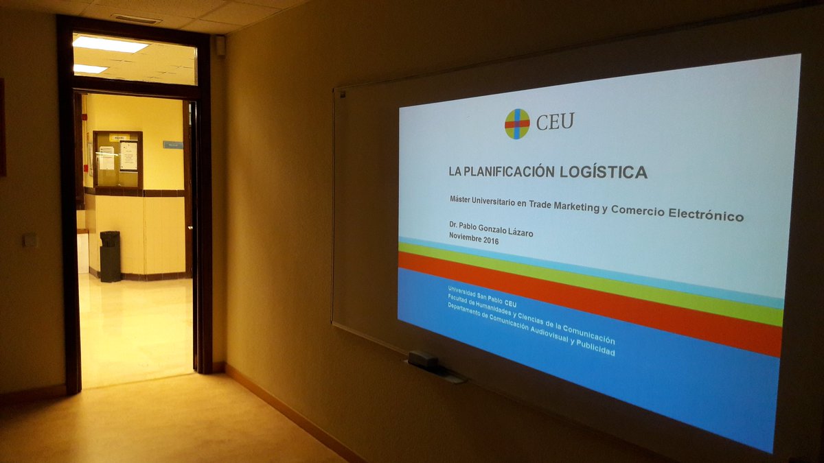 Contento por mi clase de ayer. Un honor y un placer. Gracias a los alumnos, al <a href="/MasterTradeMK/">MásterTradeMarketing</a> y a la @HumYComCEU.