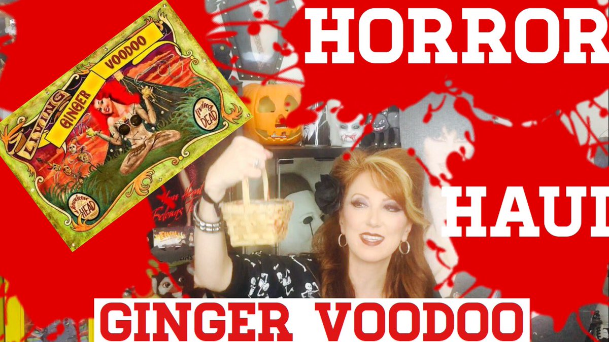 HorrorGalSusan's tweet photo. My @GingerVoodoo_ haul is up! https://t.co/fzdlhKSE02 https://t.co/hcwVUjNy34