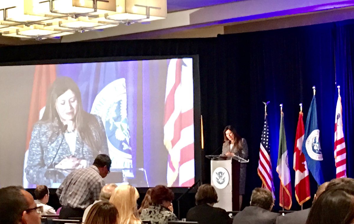 michael_r_white's tweet photo. CBP "Trade Nerd" Maria Luisa Boyce knows trade.  #ECTS2016 https://t.co/WmyBMGEE1G