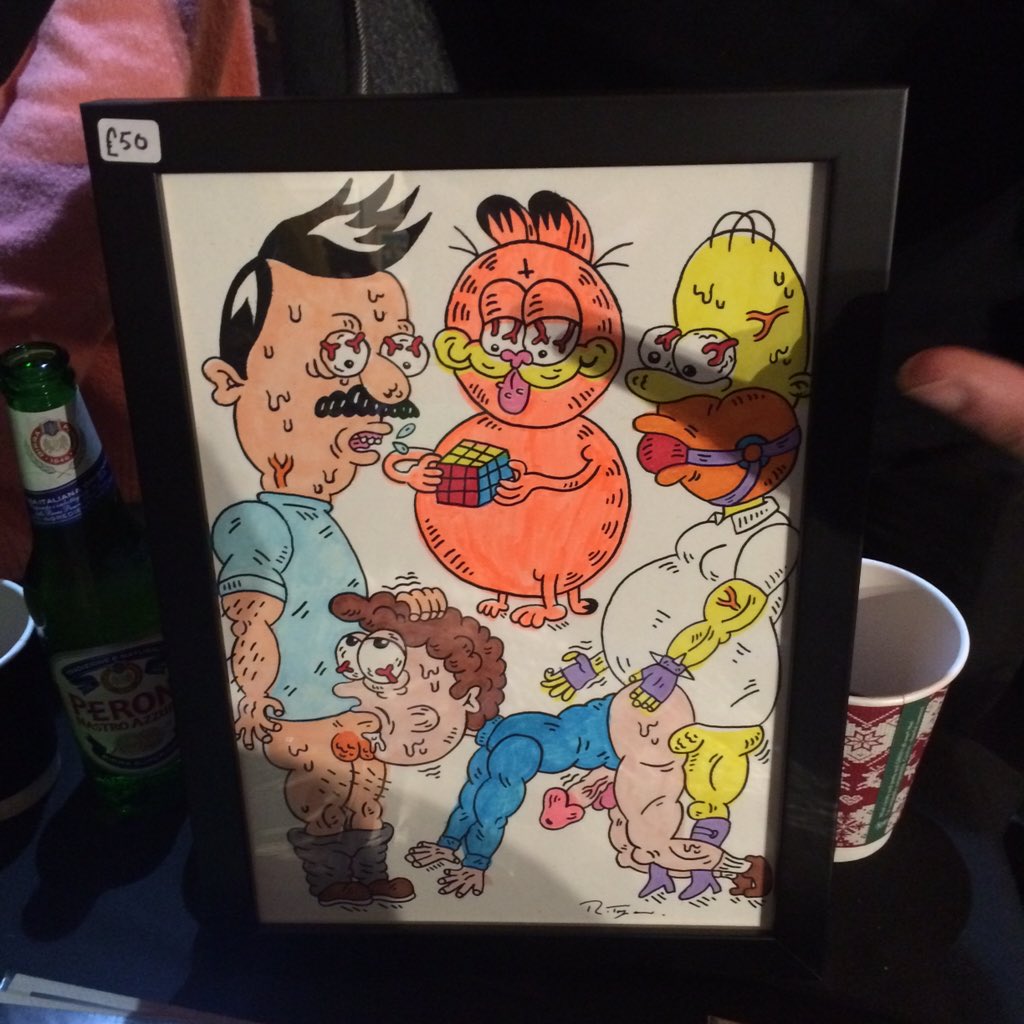 esme_etc's tweet image. Lovely to see the charming @FlabbyDagger ladz 👀👀👀👀