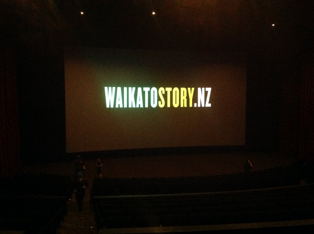 TheWaikatoStory's tweet photo. We made it to the big screen #famous https://t.co/FRIhOcWXSh