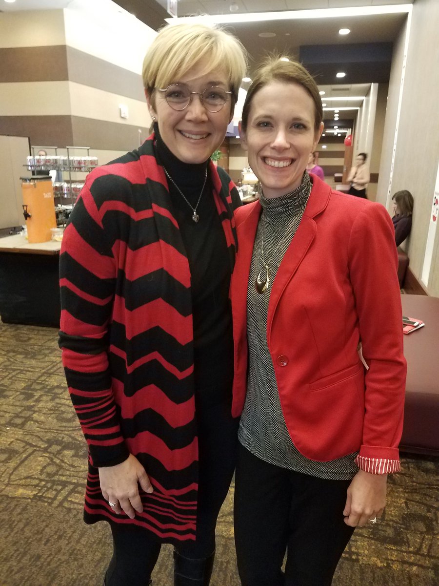 AHAMissouri's tweet photo. Both amazing survivors moved & inspired @AHAMidwest this week! Thank you, @teriackerson & @karengenglert! #GoBigMWA https://t.co/ZlZrZ63gTx