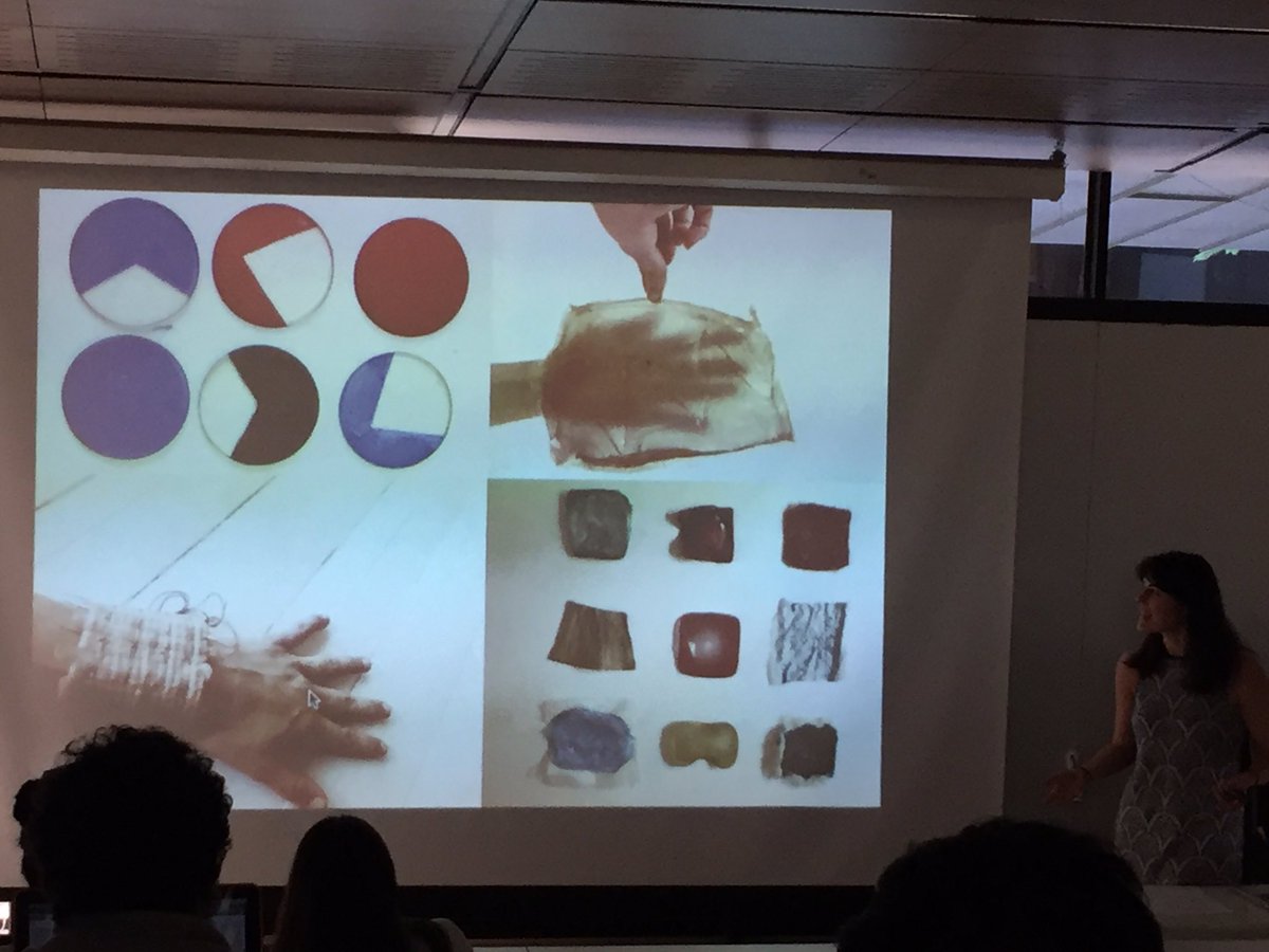 FablabSantiago's tweet photo. Anastasia, Nuestra nueva integrante del equipo cerrando la jornada de hoy hablando de textiles digitales y wereables Seguimos mañana! https://t.co/4zU6mAm0YC