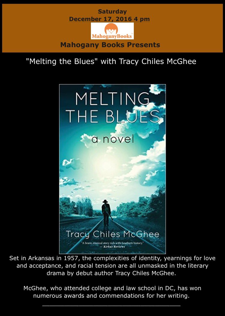 TeeCeeEm1's tweet photo. Join me for a reading @SankofaVideoBks. #meltingtheblues #dcevents #dcauthor #dcwriter 📚💕 https://t.co/yC44T2ahPO