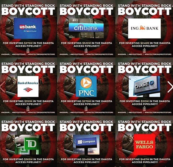 nnnnneil's tweet photo. #NoDAPL #boycott @usbank @citibank #ingbank @bankofamerica #pnc @chase #compassbank @wellsโฆ https://t.co/kH8a2fkoZI https://t.co/ED5bdUGS6X