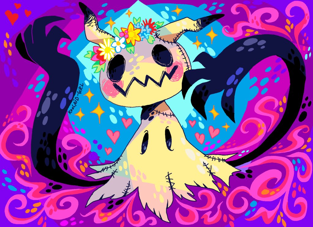 deviantart on twitter mimikkyutie features vibrant colors and a