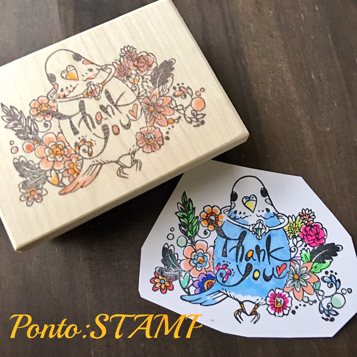 Ponto Stamp 2人展engrave大阪9 17 18 Pe Twitter ウェディングスタンプをフルオーダーで制作させて頂きました ハガキ半分くらいの作品です 飼っているインコさんには ゲストへの感謝の言葉と共にエンゲージリングを 華やかな雰囲気を纏わせてデザインしました Ponto Stamp 2人展engrave大阪9 17 18 Pe Twitter ウェディングスタンプをフルオーダーで制作させて頂きました ハガキ半分くらいの作品です 飼っているインコさんには ゲストへの感謝の言葉と共にエンゲージリングを 華やかな雰囲気を纏わせてデザインしました