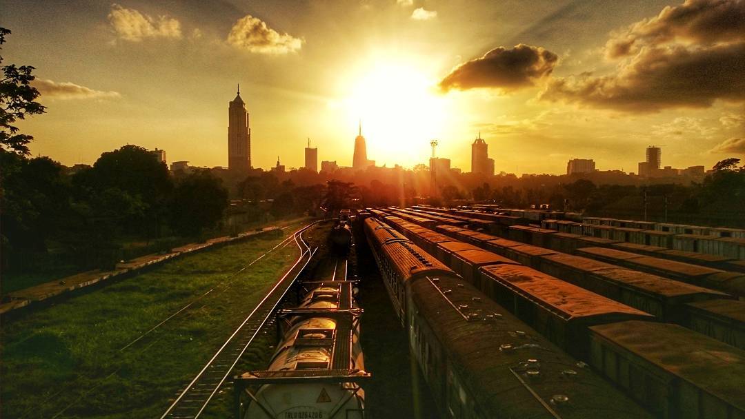 Home time in the beautiful City of Nairobi. Photo by @aguycalledwordz
