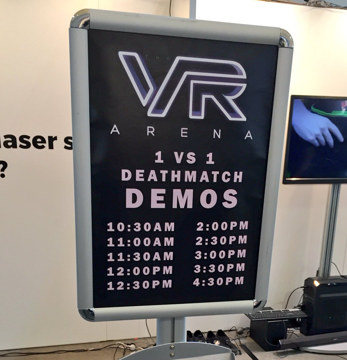 MYOB's tweet image. The future of gaming.. #futureassembly #vrarena