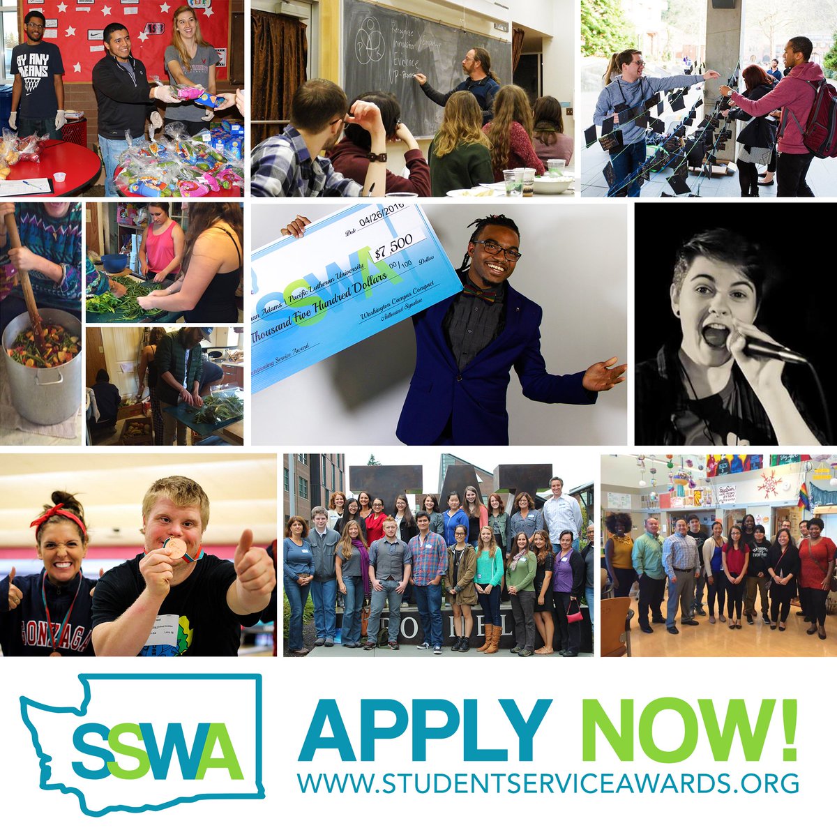 AccessCorps's tweet photo. Introducing: 2017 Students Serving Washington Awards! Apply now! https://t.co/4VQKEyxLKm https://t.co/glEevJ6geS