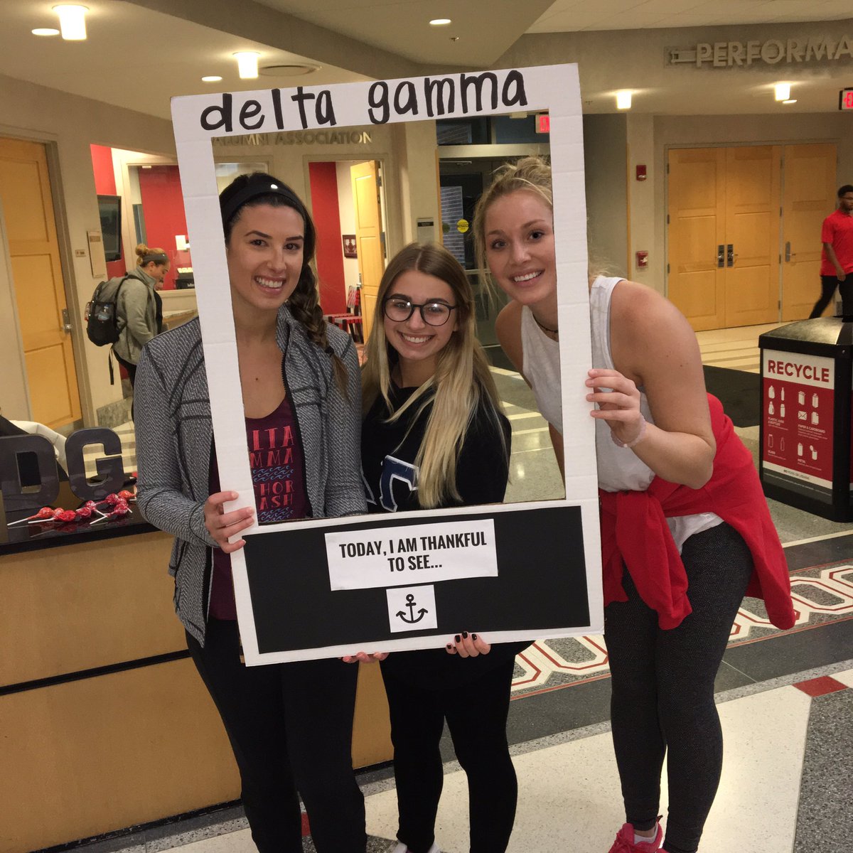 OSUDeltaGamma's tweet photo. Had an awesome time at our Service for Sight awareness event in the Union today❤️ https://t.co/hqTzrsXq41