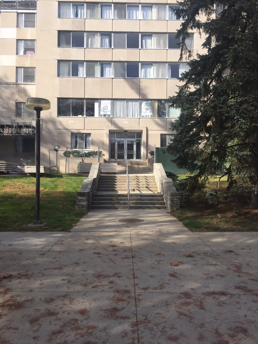 If you haven't gotten the chance to notice our recently opened ground floor back entrance, this is what it looks like!