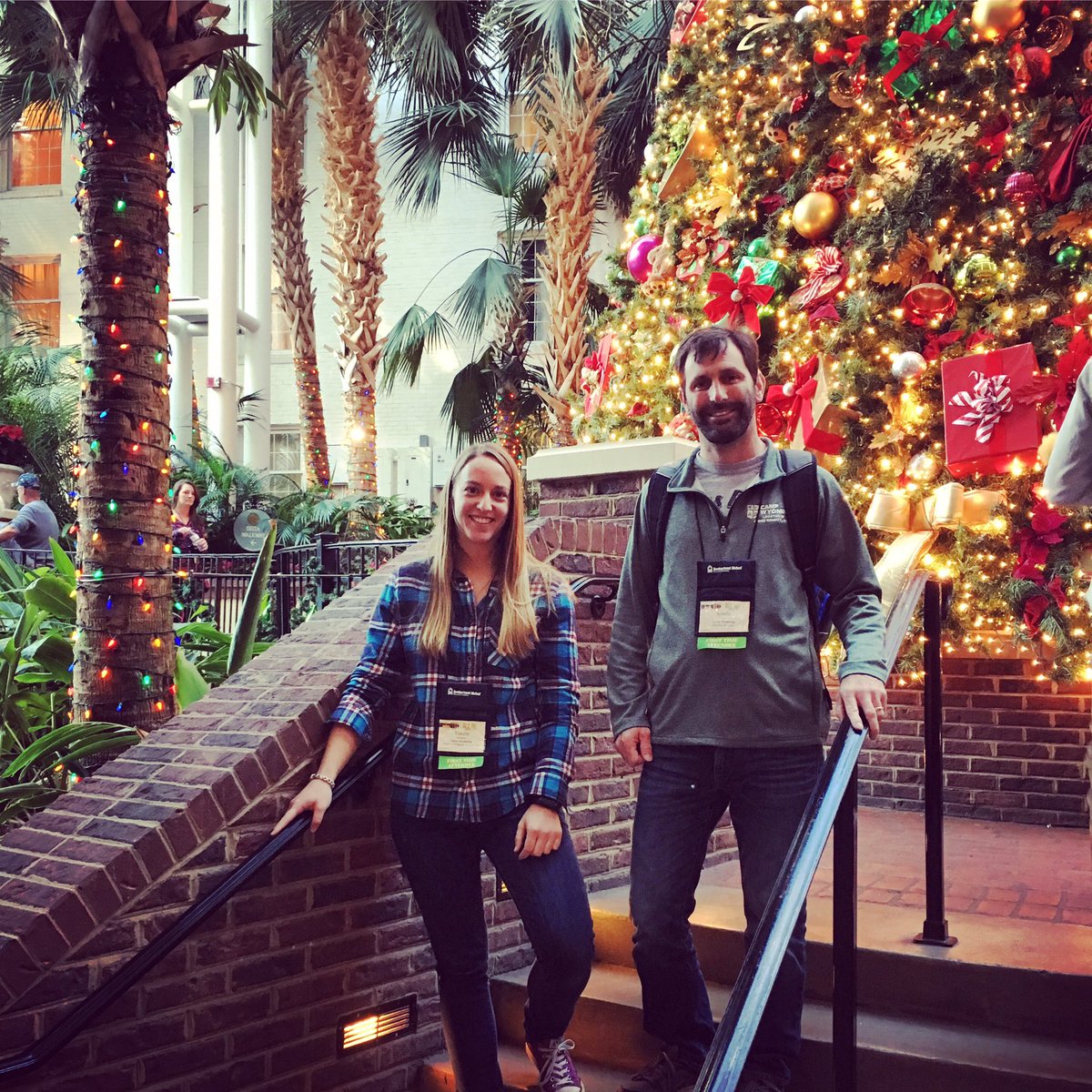 CampWyoming's tweet photo. Kevin and Stacie spent the week at the CCCA Conference in Nashville getting lots of new ideas for next summer! #AllIn16 https://t.co/eH7SxJiqmK