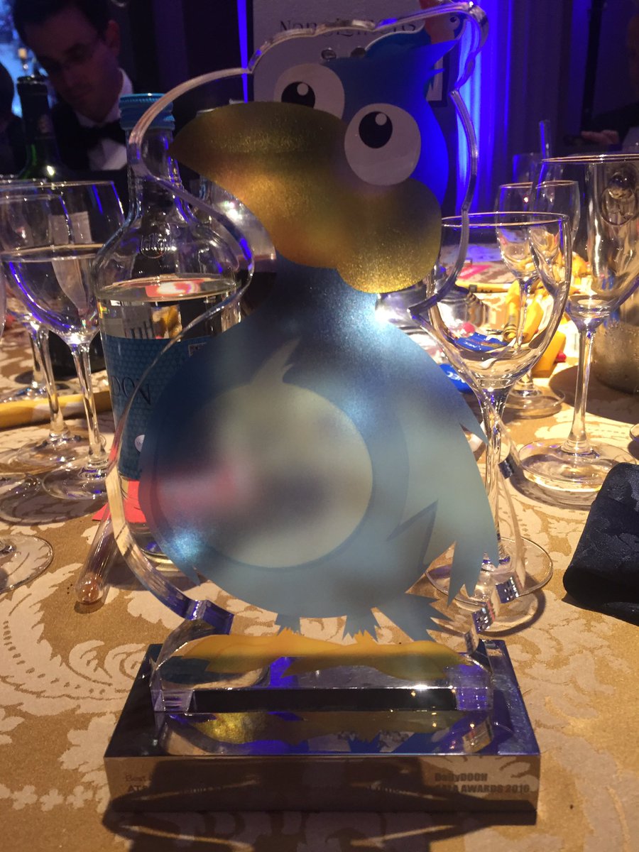 NanoLumens's tweet photo. It's even better to be a winner! Thank you @DailyDOOH  @maxmedia_atl #reggie https://t.co/8fhuOITiBX