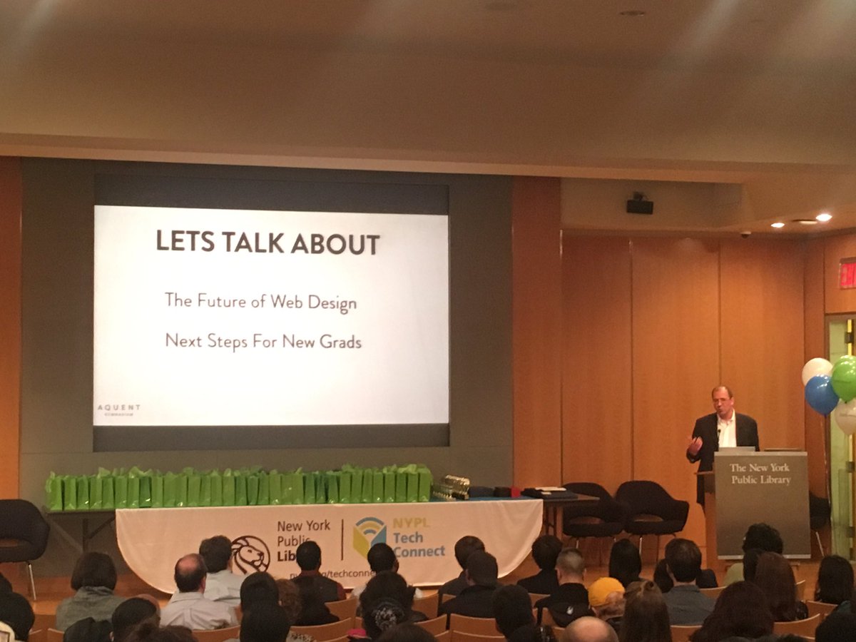 NYPLTechConnect's tweet image. @jeremias speaking to our Project Code graduates about their next steps in coding! #code #coding #projectcode #nypl #webdevelopment