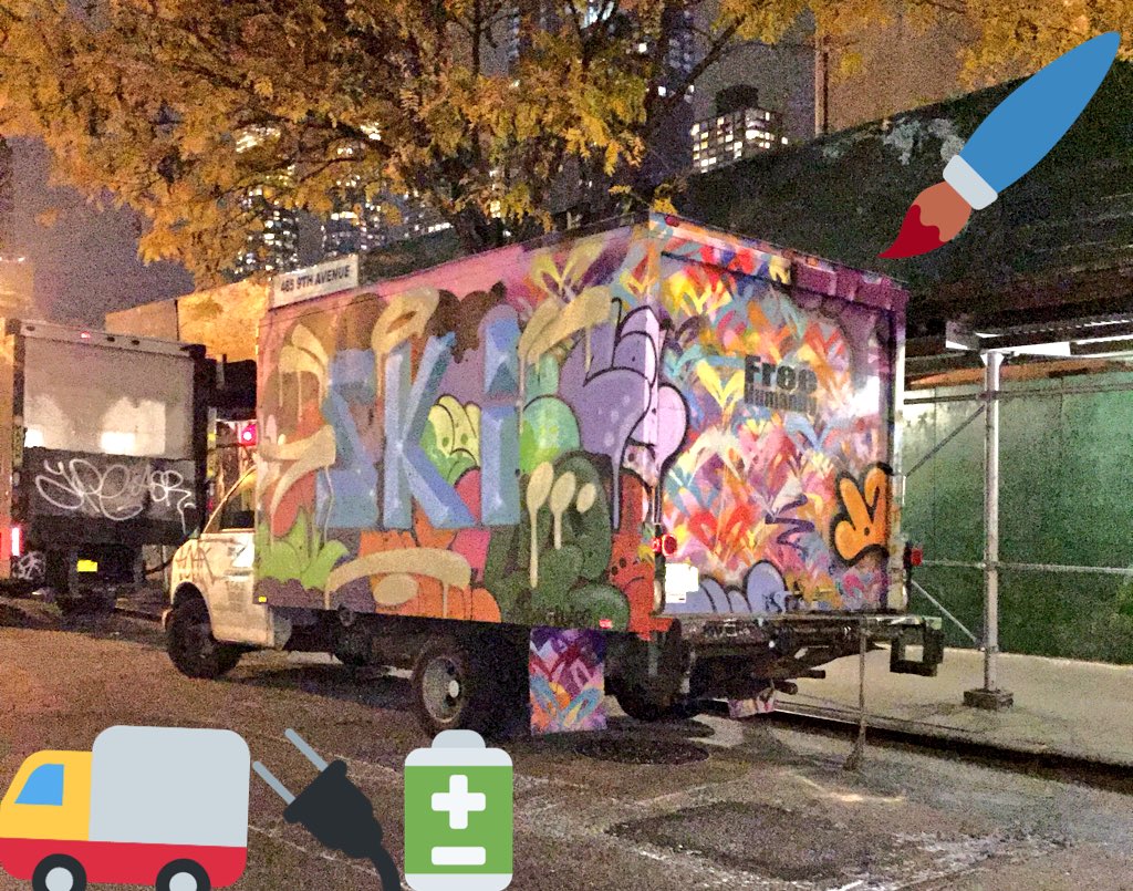 NYC ART BOX TRUCK LITTY
