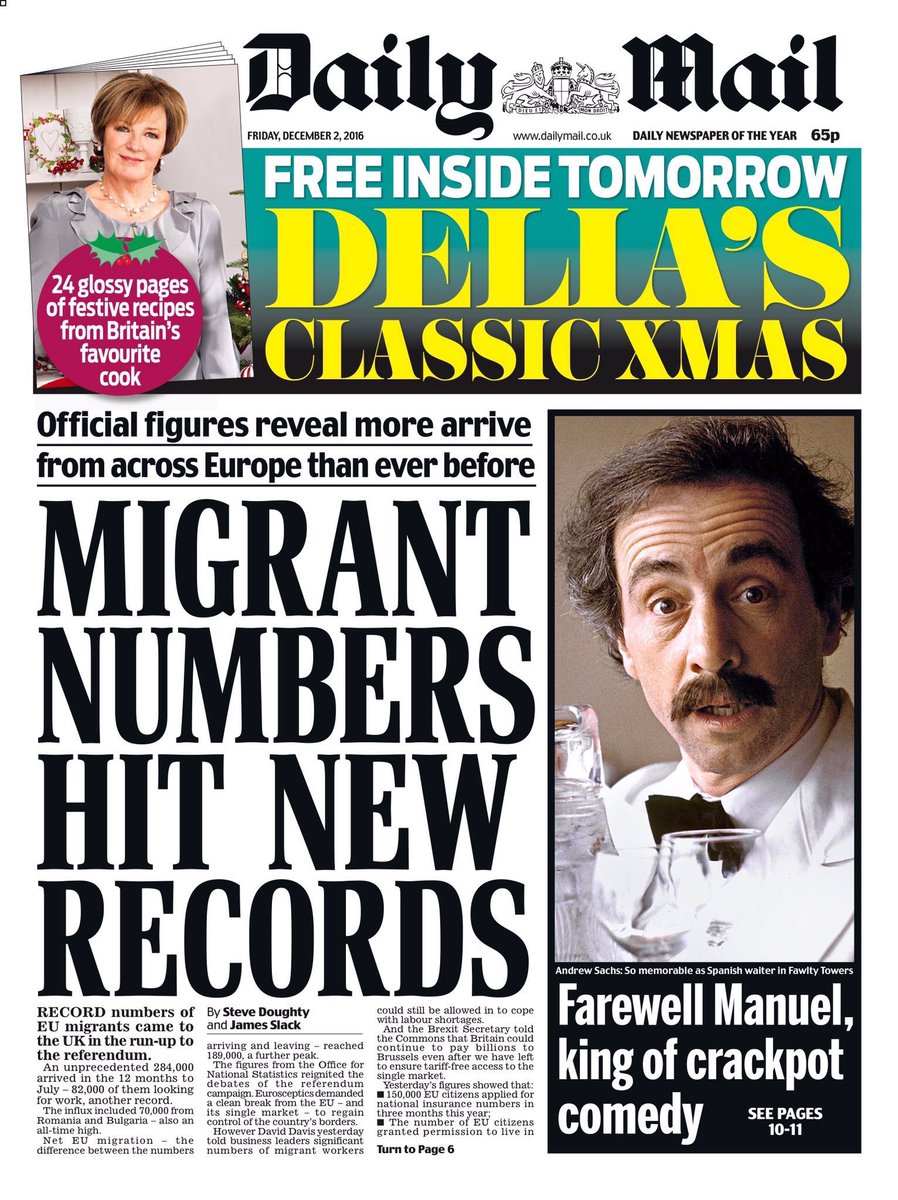 AdamDidThat's tweet image. RIP Andreas Siegfried "Andrew" Sachs, a German Jewish immigrant who moved to Britain to escape the Nazis. The Daily Mail knows no irony.