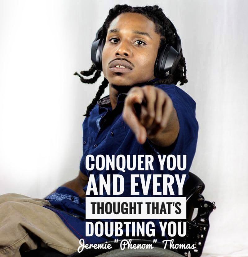 reboundthefilm's tweet photo. Conquer You 💪💯 #ItsAllAboutHowYouRebound #NotFamousButFamiliar #JeremiephenomThomas #Overcome #Music #HipHopForAll #Inspire https://t.co/Sjmk6ubylL