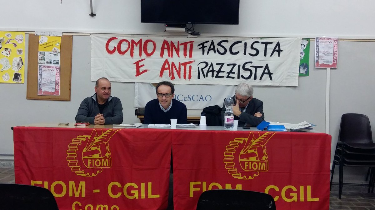 Fabrizio_Baggi's tweet photo. NOI #NO #4Dic
@MircoRota @FiomLombardia #EttoreOnano #LucaConti #FiomComo  @Fabrizio_Baggi #FrancescaBaserga @prccomo #AliceRossi @UdS_Como https://t.co/T8POYZdQuy
